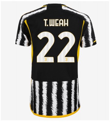 Juventus Timothy Weah #22 Primera Equipación Mujer 2023-24 Manga Corta